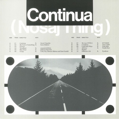 Nosaj thing continua vinyl - -,